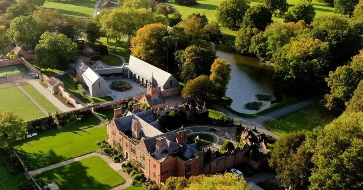 Inside £11.4m Bridgerton-style Cheshire mansion with lake