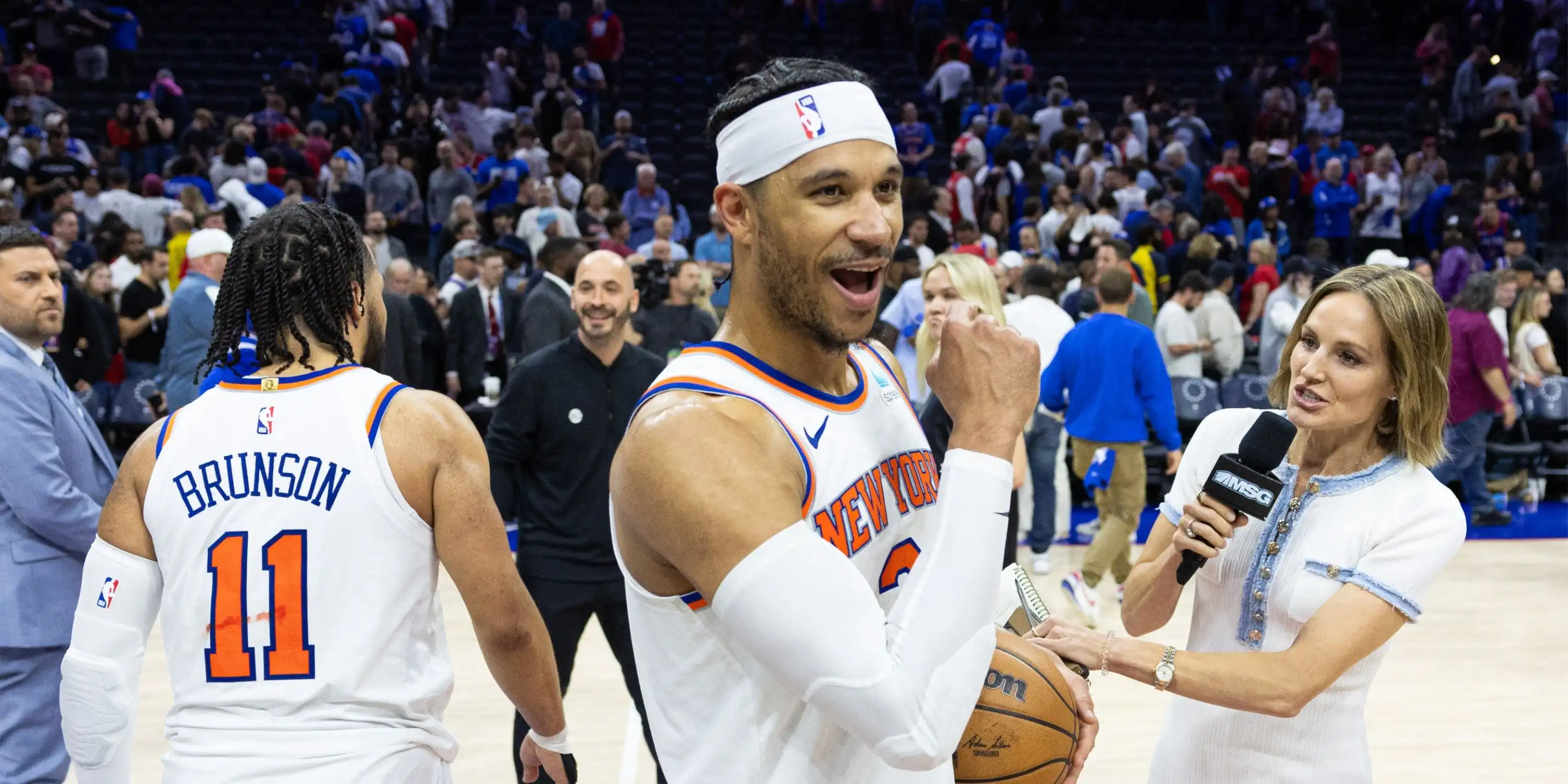 New York Knicks Josh Hart Explains Playing with High Energy