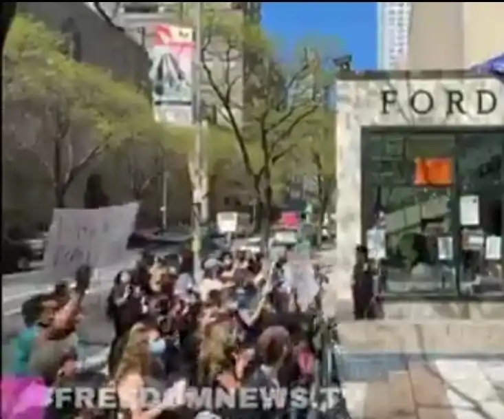 NYPD Disbands Anti-Israel Encampment Fordham University Rising Campus Tensions