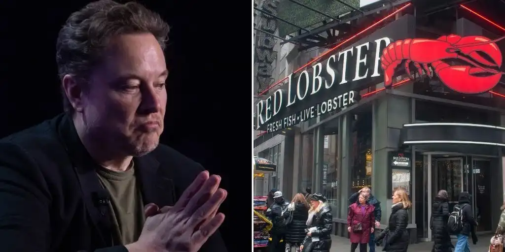 Elon Musk mourns loss of Red Lobster