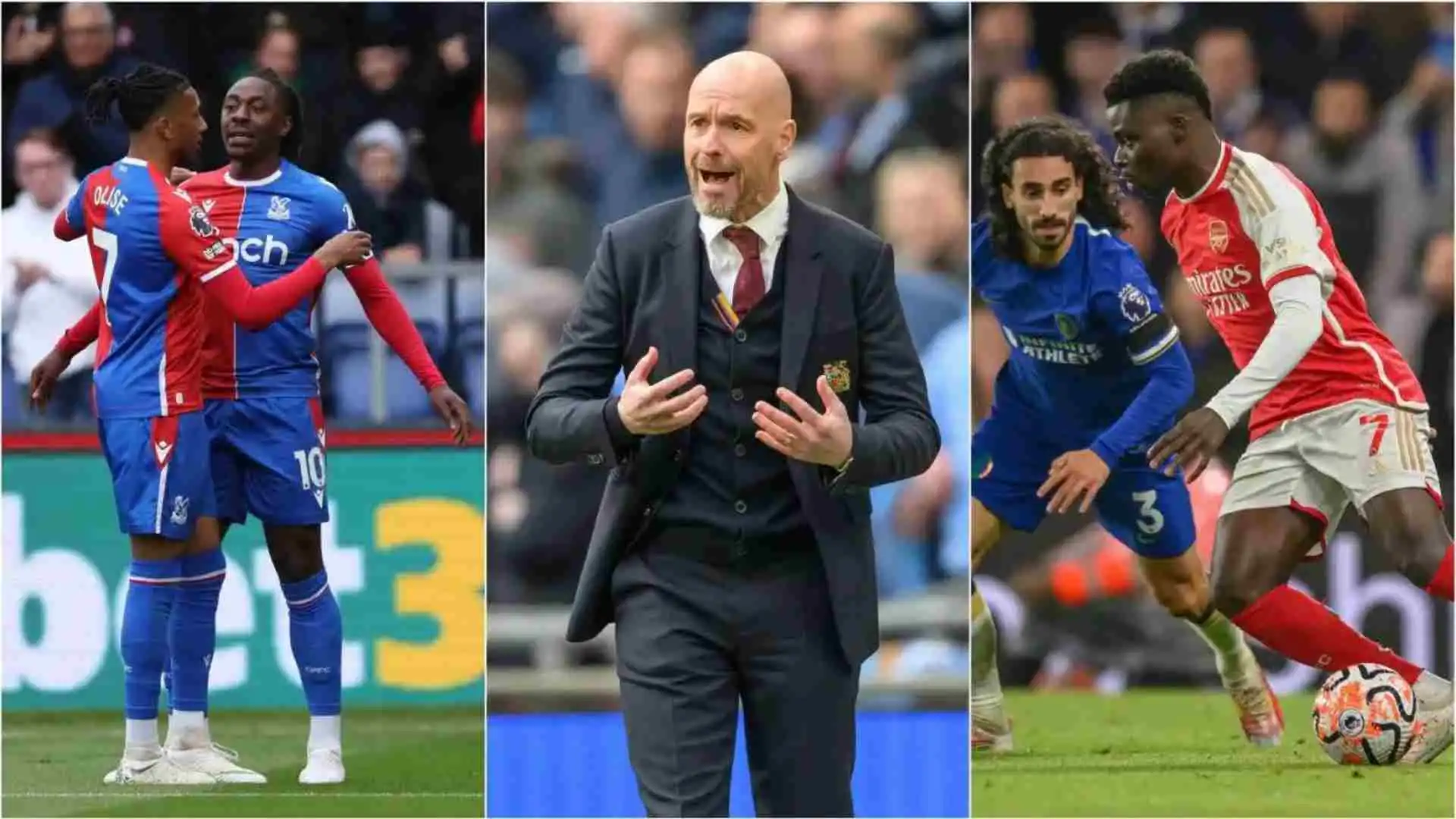 Engage with Excitement: Arsenal vs Chelsea, Ten Hag Trial, Liverpool, Crystal Palace Dynamic Duo - Pehal News