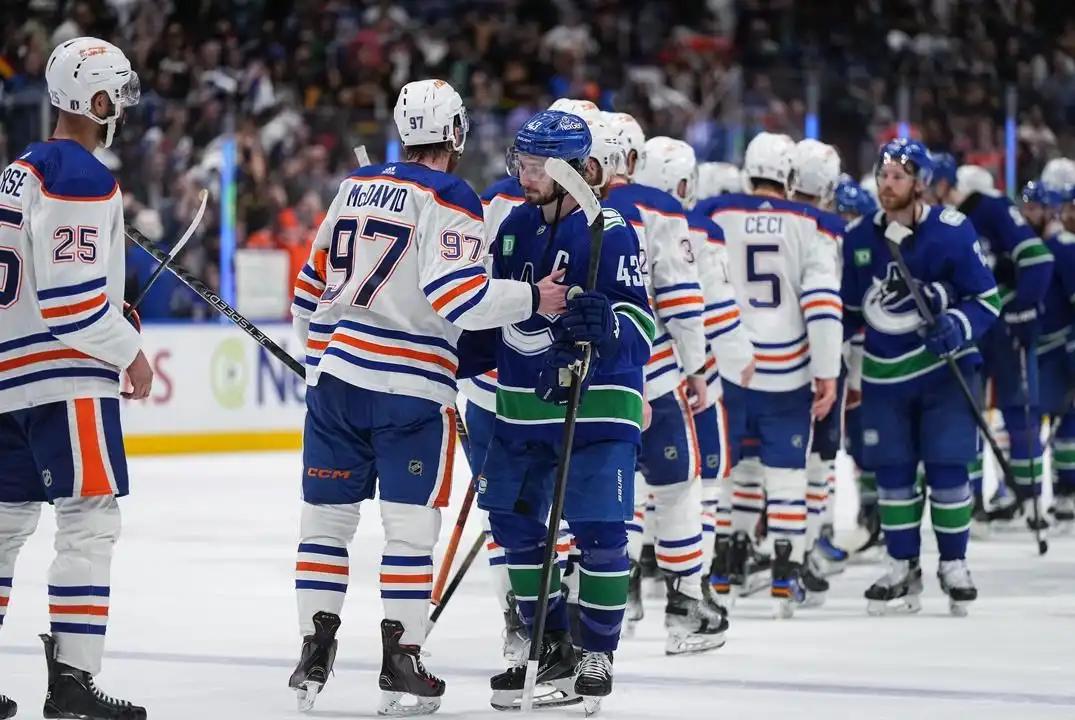 Game 7 loss to Oilers hits Canucks hard: 'We were close'