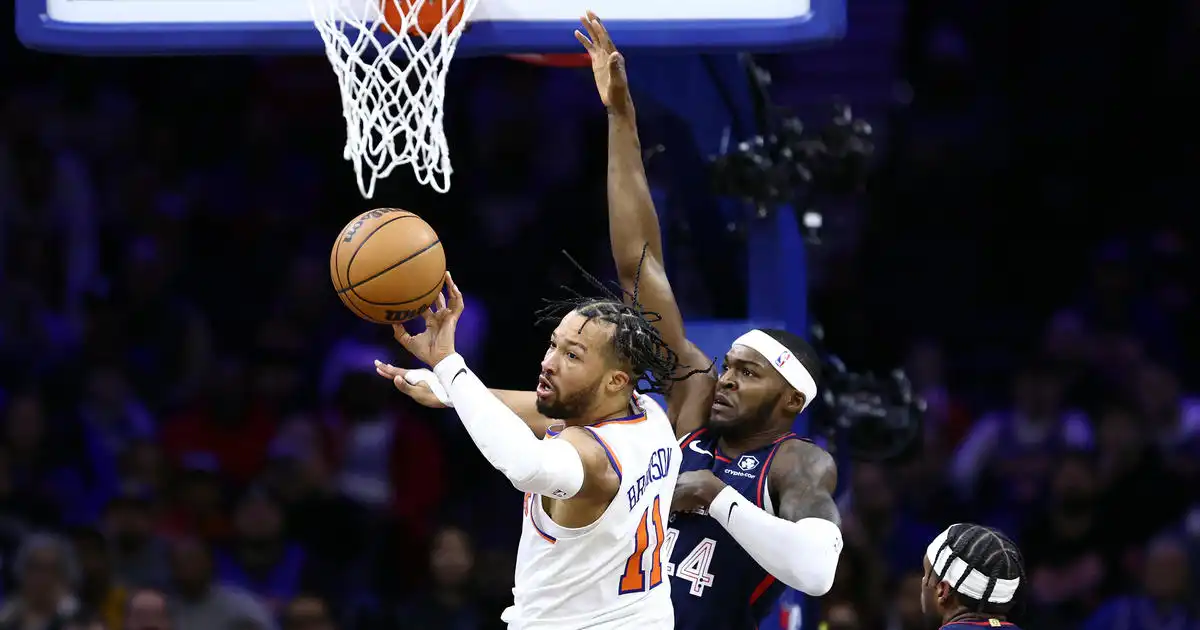 Jalen Brunson, Knicks spoil Kyle Lowry's 76ers debut with Spike Lee watching in Philly