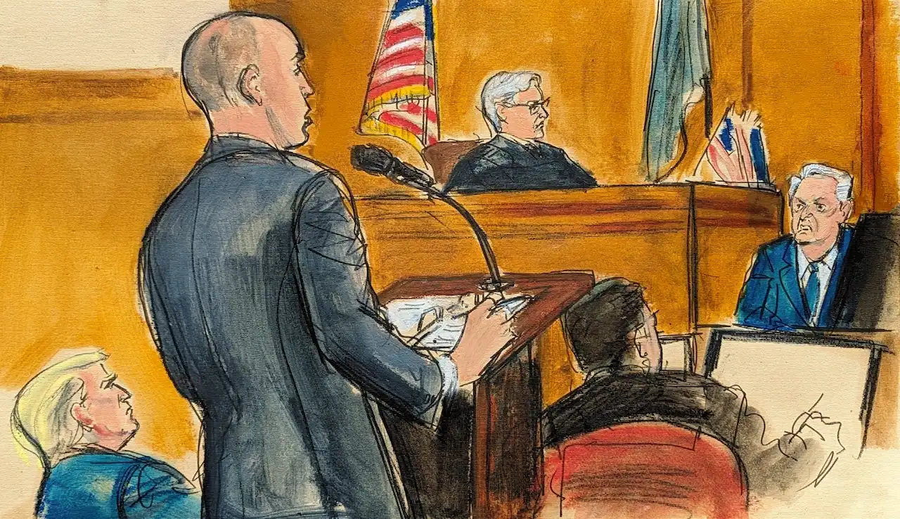 Judge tells Trump witness Robert Costello before clearing court