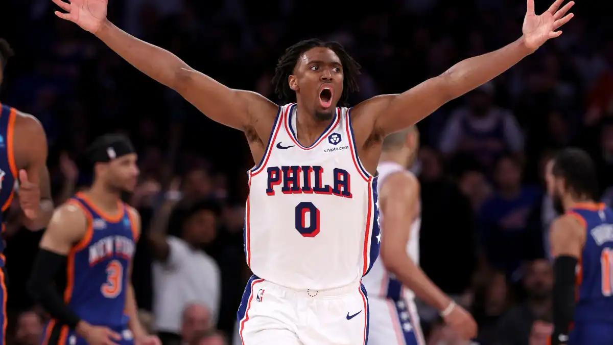 NBA playoffs scores 76ers Bucks stave off elimination Tyrese Maxey Bobby Portis come up big