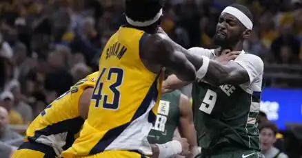 Short-handed Bucks Bobby Portis Jr. early ejection vs. Pacers Game 4