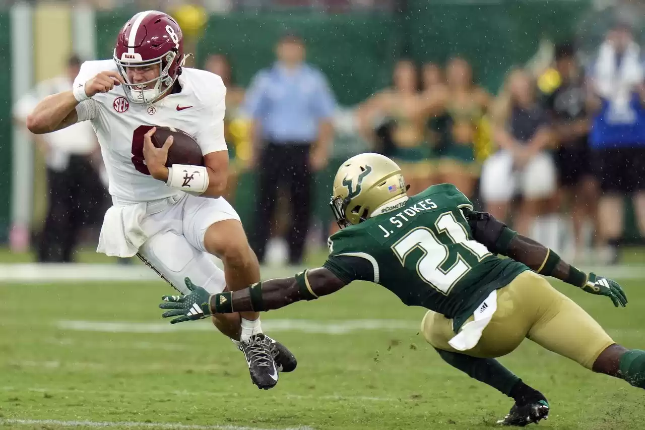 3 Takeaways from Alabama Football's Ugly 17-3 Road Effort against USF