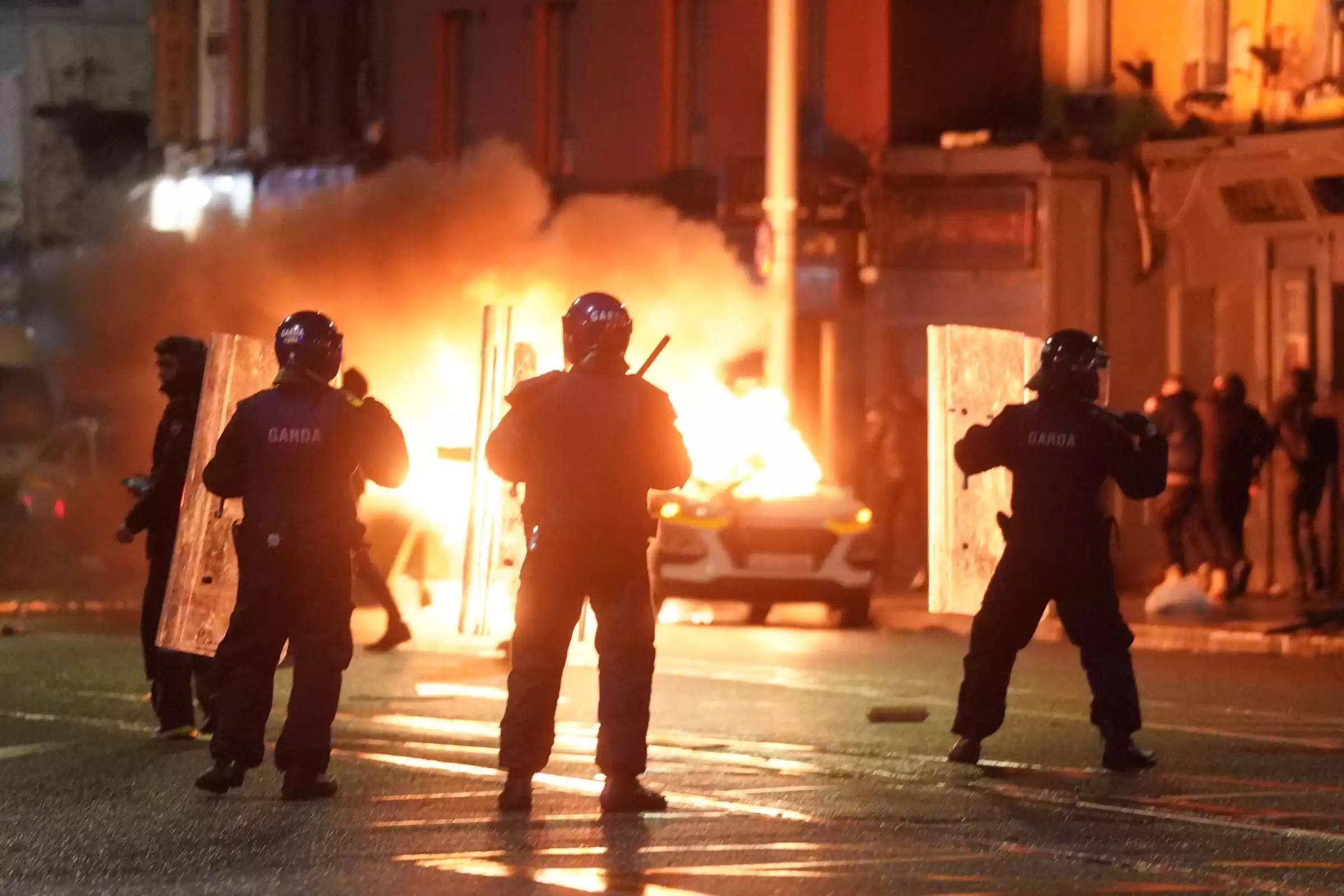 34 arrests made in Dublin following school knife attack - rioting incident