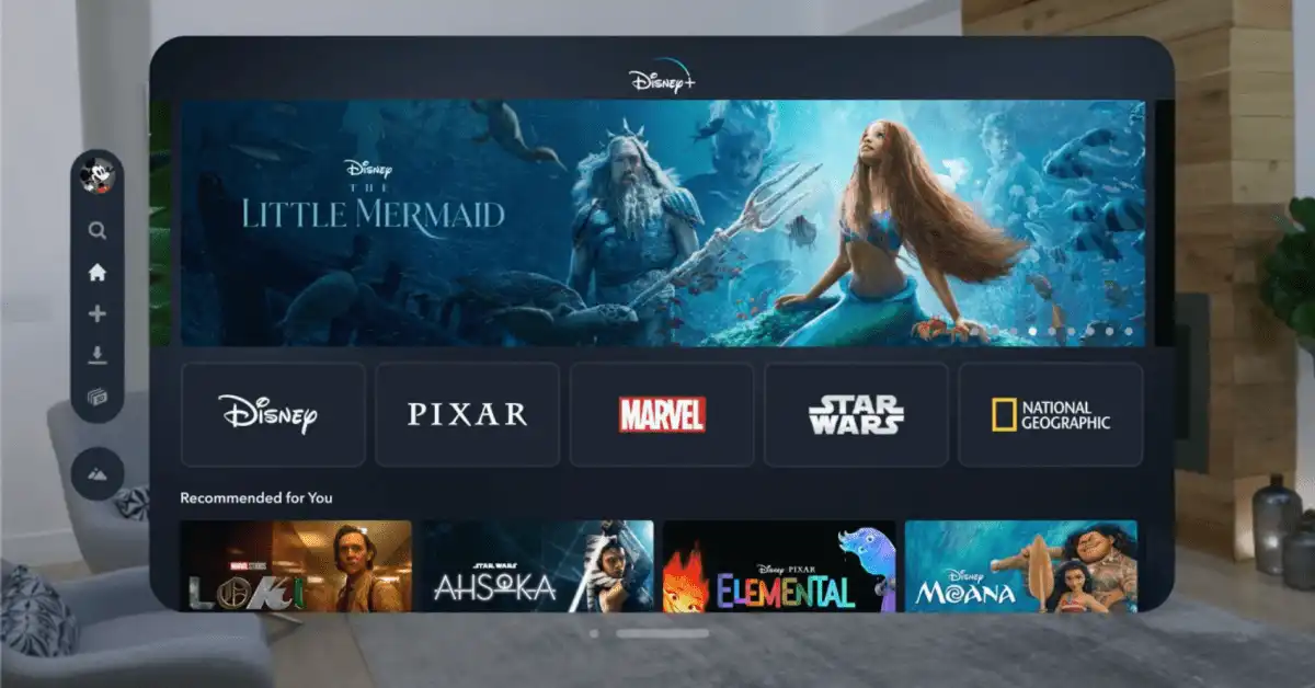 3D Disney movies available for streaming on Apple Vision Pro