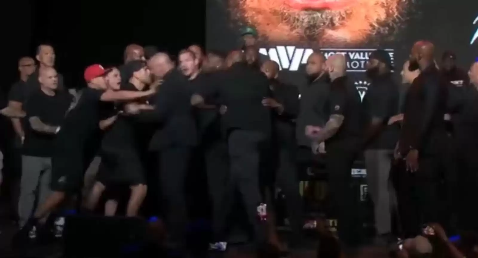 'Absolute Chaos Unleashed at Jake Paul vs. Nate Diaz Press Conference'