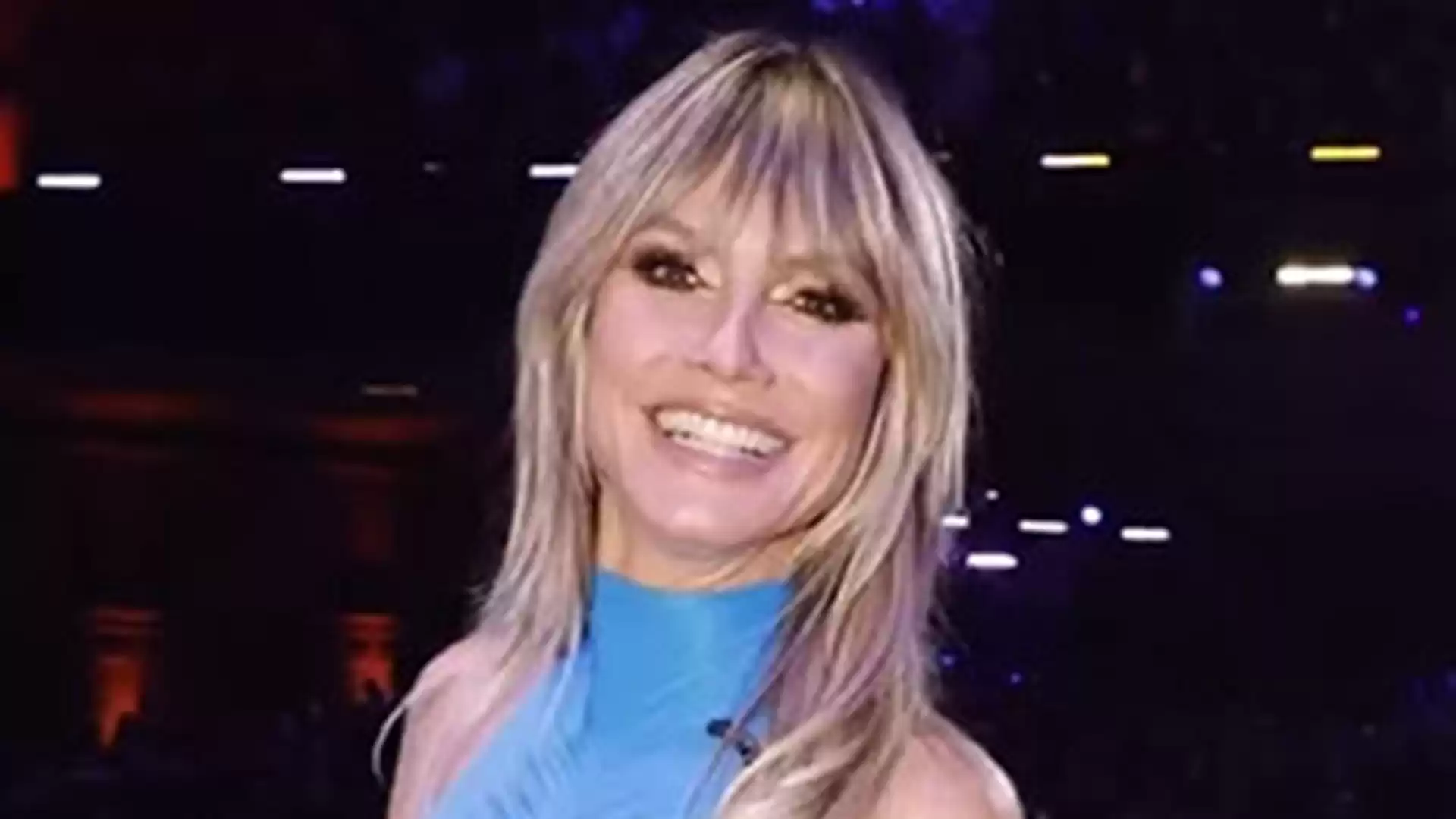 'AGT Heidi Klum, 50, Reveals Stunning Figure in Skintight Blue Dress on Show'