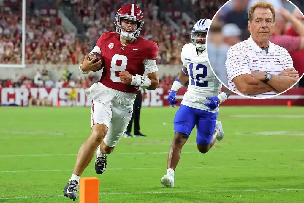Alabama Switching to Tyler Buchner at QB After Disastrous Loss to Texas