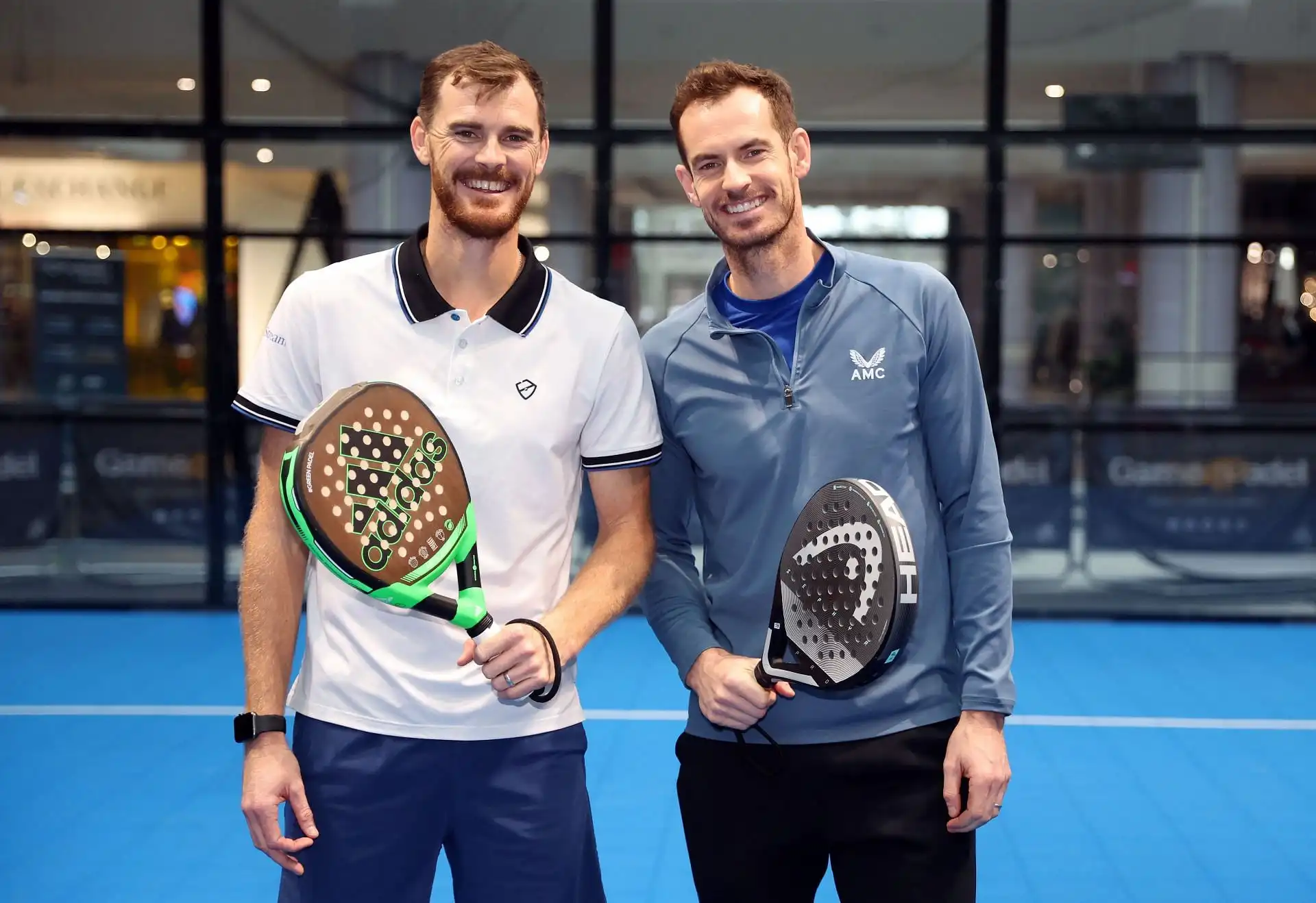 Andy Murray brother Jamie celebrate Manchester United thrilling win Aston Villa way Australia