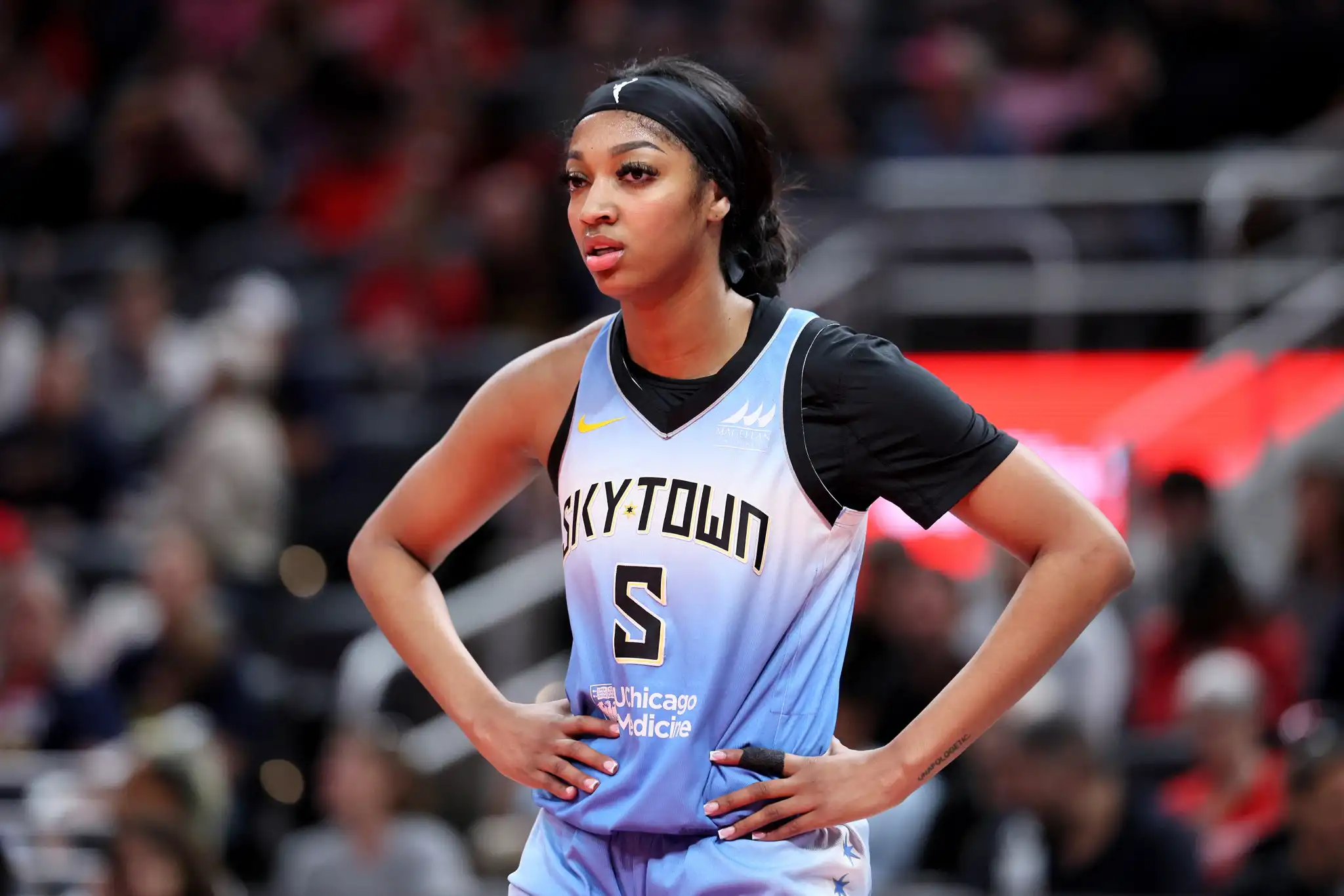 Angel Reese Chicago Sky fines violating WNBA media availability rules loss Fever