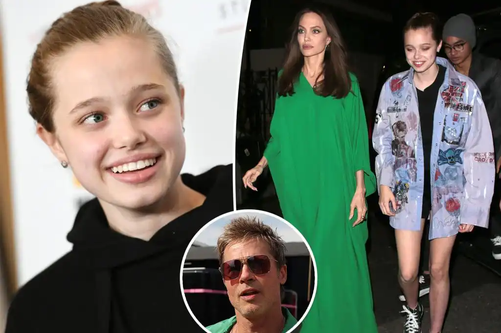 Angelina Jolie Brad Pitt daughter Shiloh, 18, paid for her own...