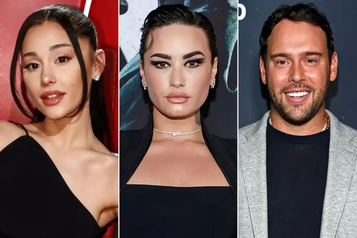 Ariana Grande, Demi Lovato Split from Music Manager Scooter Braun