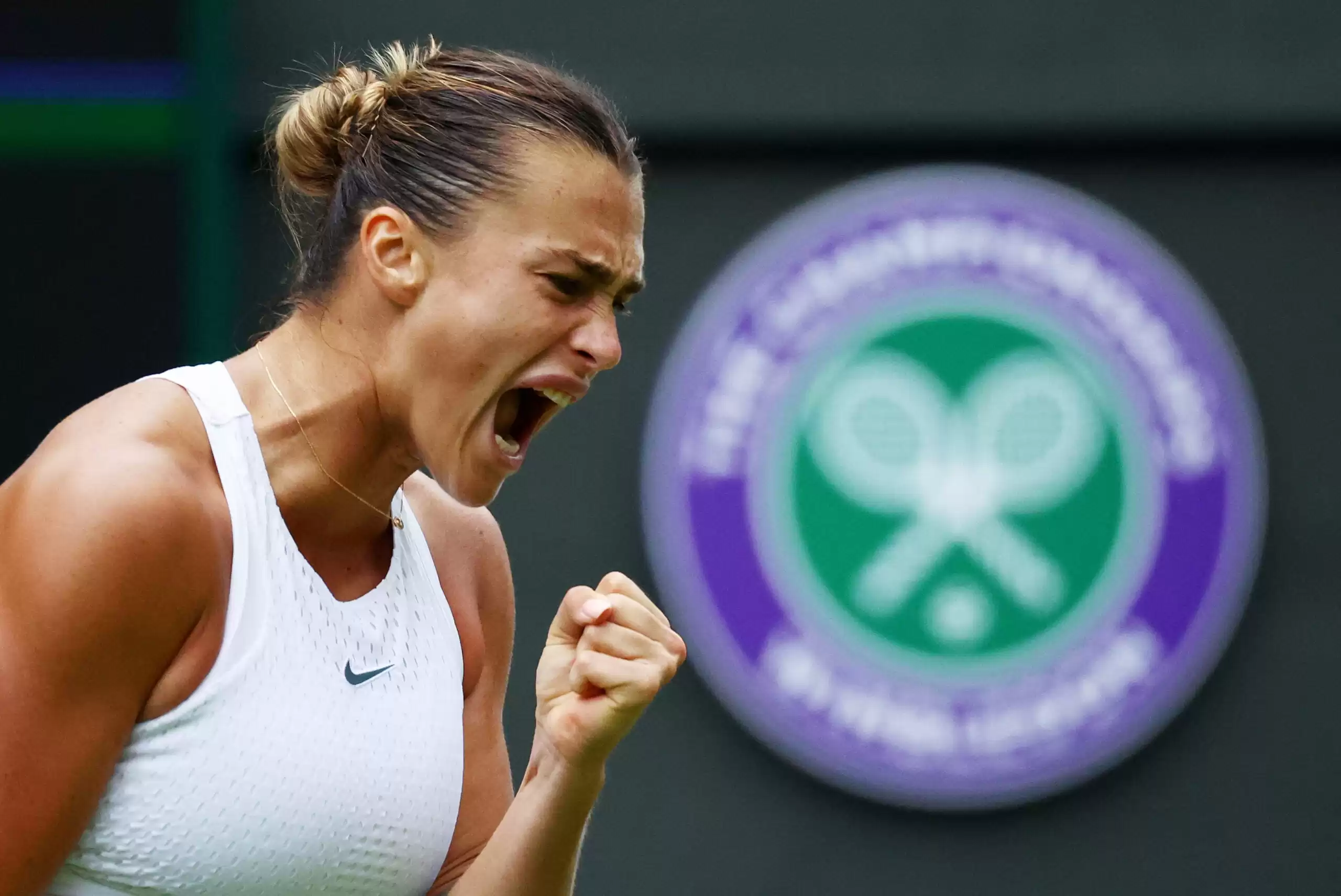 Aryna Sabalenka secures Wimbledon semifinal spot, overpowering Madison Keys