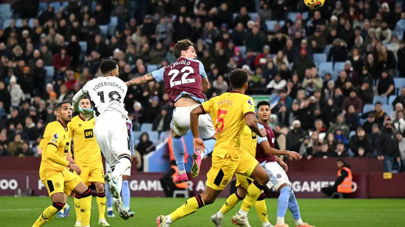 Aston Villa Premier League Sheffield United frustrate opportunity go top
