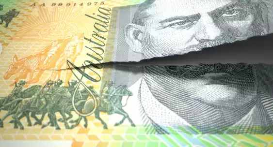 Australian Dollar Lower on Evergrande Bankruptcy