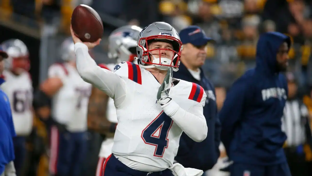 Bailey Zappe throws three TD passes, Patriots stake big lead over Steelers