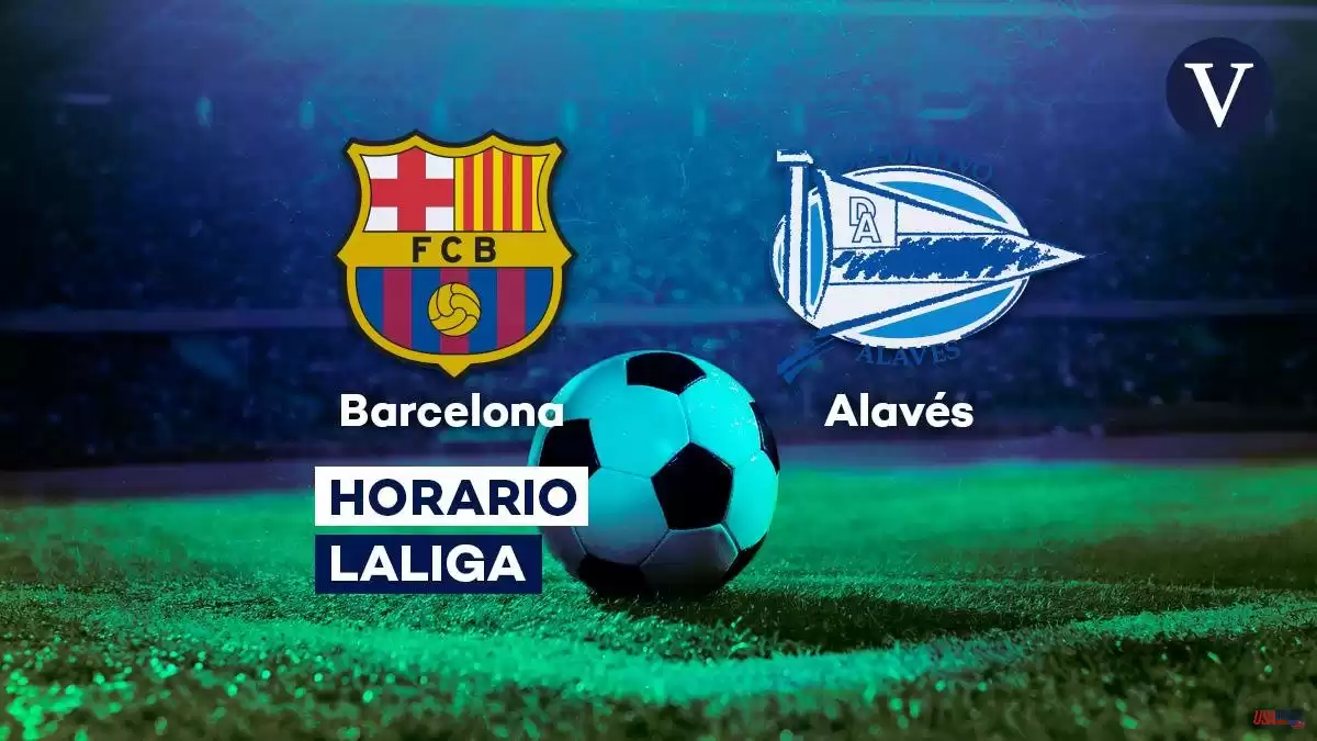 Barcelona Alavés LaLiga EA Sports match schedule and TV broadcast information