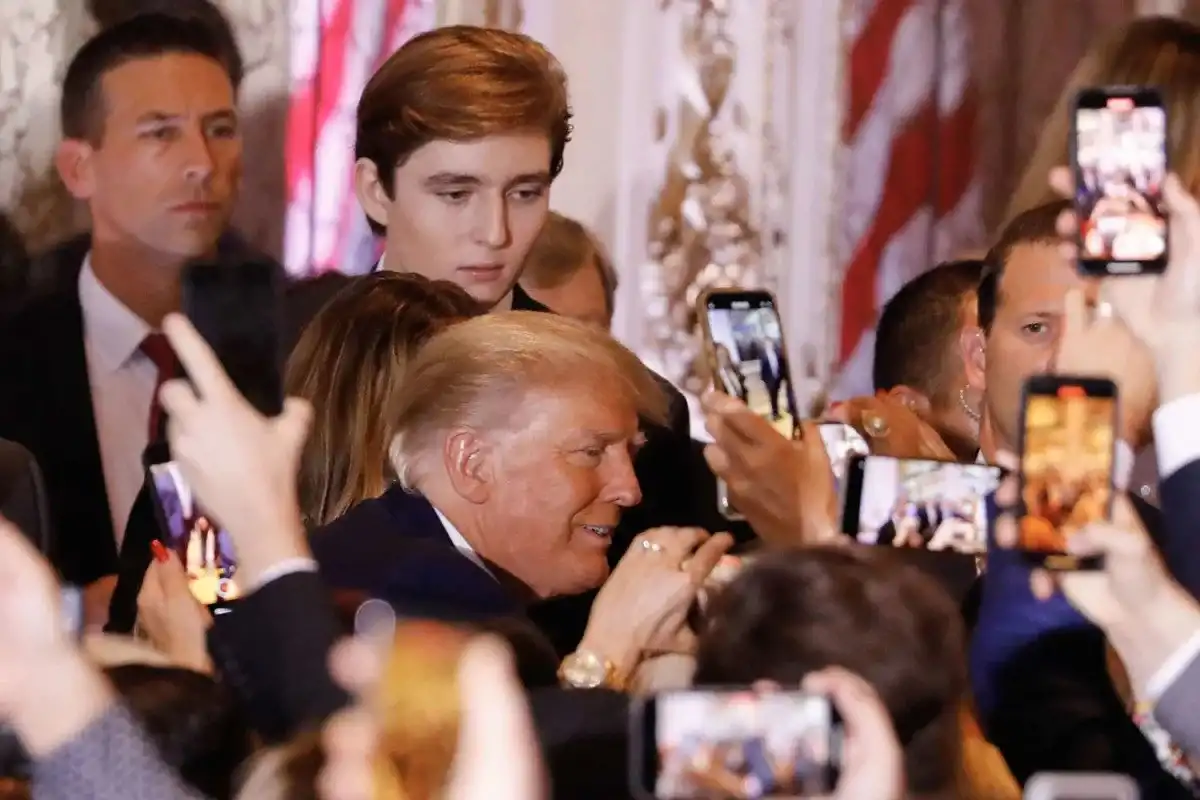 Barron Trump, 18, Enters Political Arena with Highest-Profile Role
