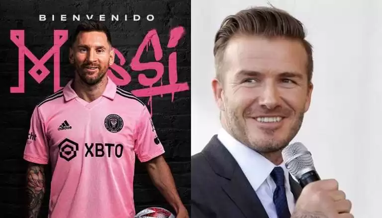 Beckham Embraces Lionel Messi's Arrival at Inter Miami with Heartwarming Message: 