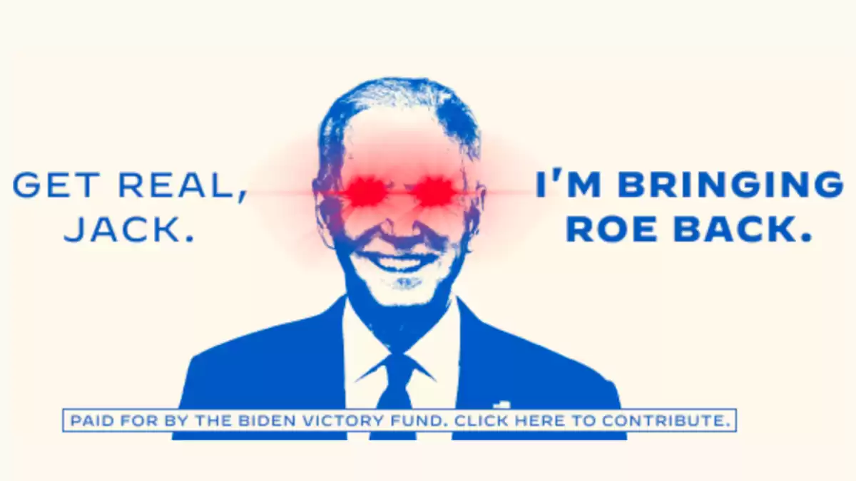 Biden Floods Fox News with Abortion Rights Ads