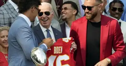 Biden hosting Kansas City Chiefs, minus Taylor Swift, to celebrate Super Bowl win