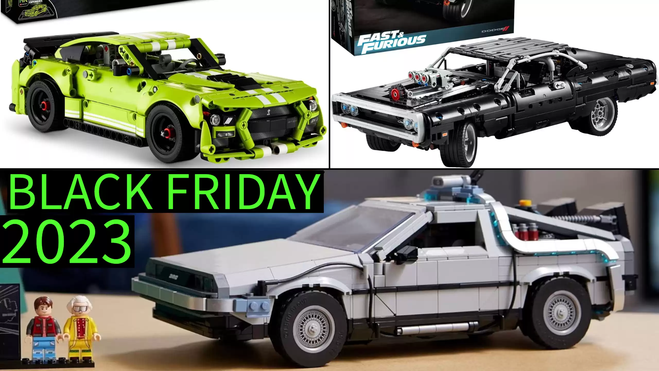 Black Friday 2023: LEGO Car Themed Sets Deals