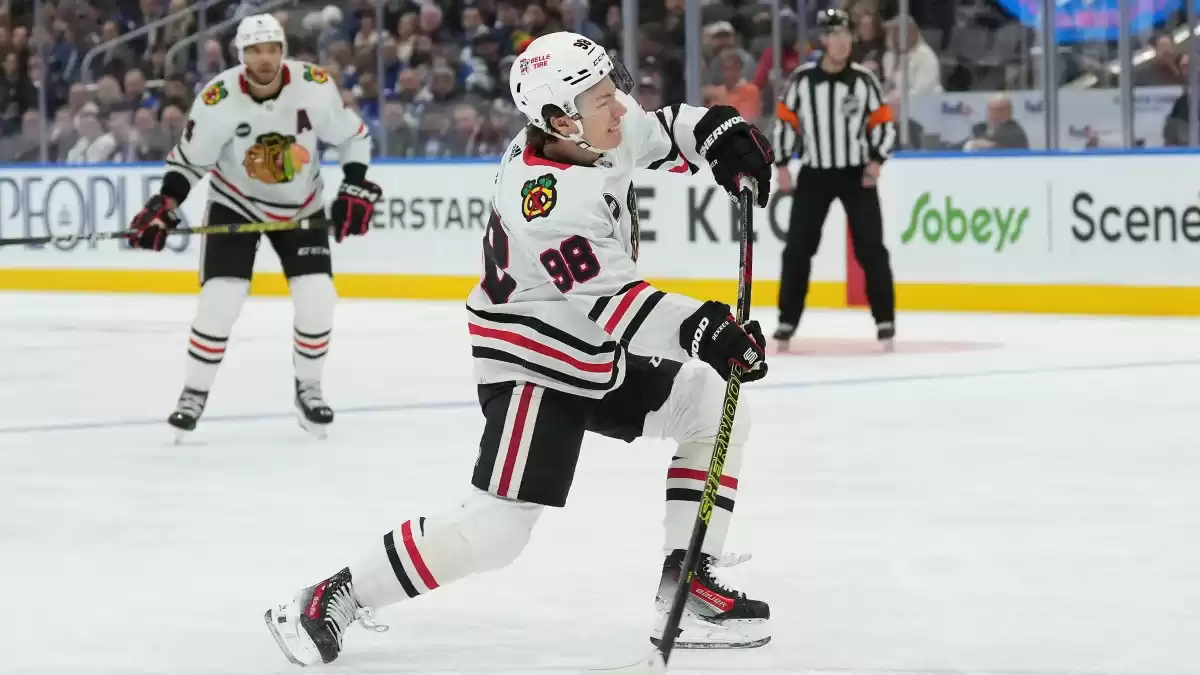 Blackhawks phenom Connor Bedard tackles early scoring obstacles in hockey journey