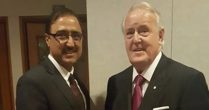 Brian Mulroney instrumental Edmonton mayor wrongful imprisonment India