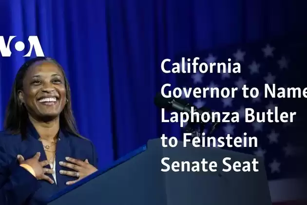 California Governor Appoints Laphonza Butler to Feinstein Senate Seat