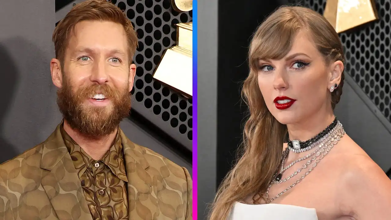 Calvin Harris Reaction to Ex Taylor Swift at GRAMMYs