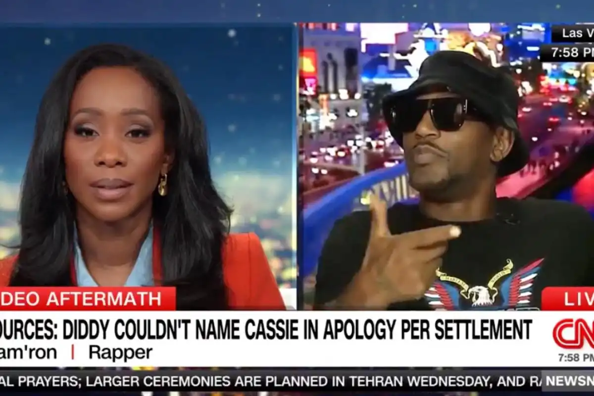 Cam'ron Calls Out CNN News Anchor for Bringing Up Diddy Assault Video