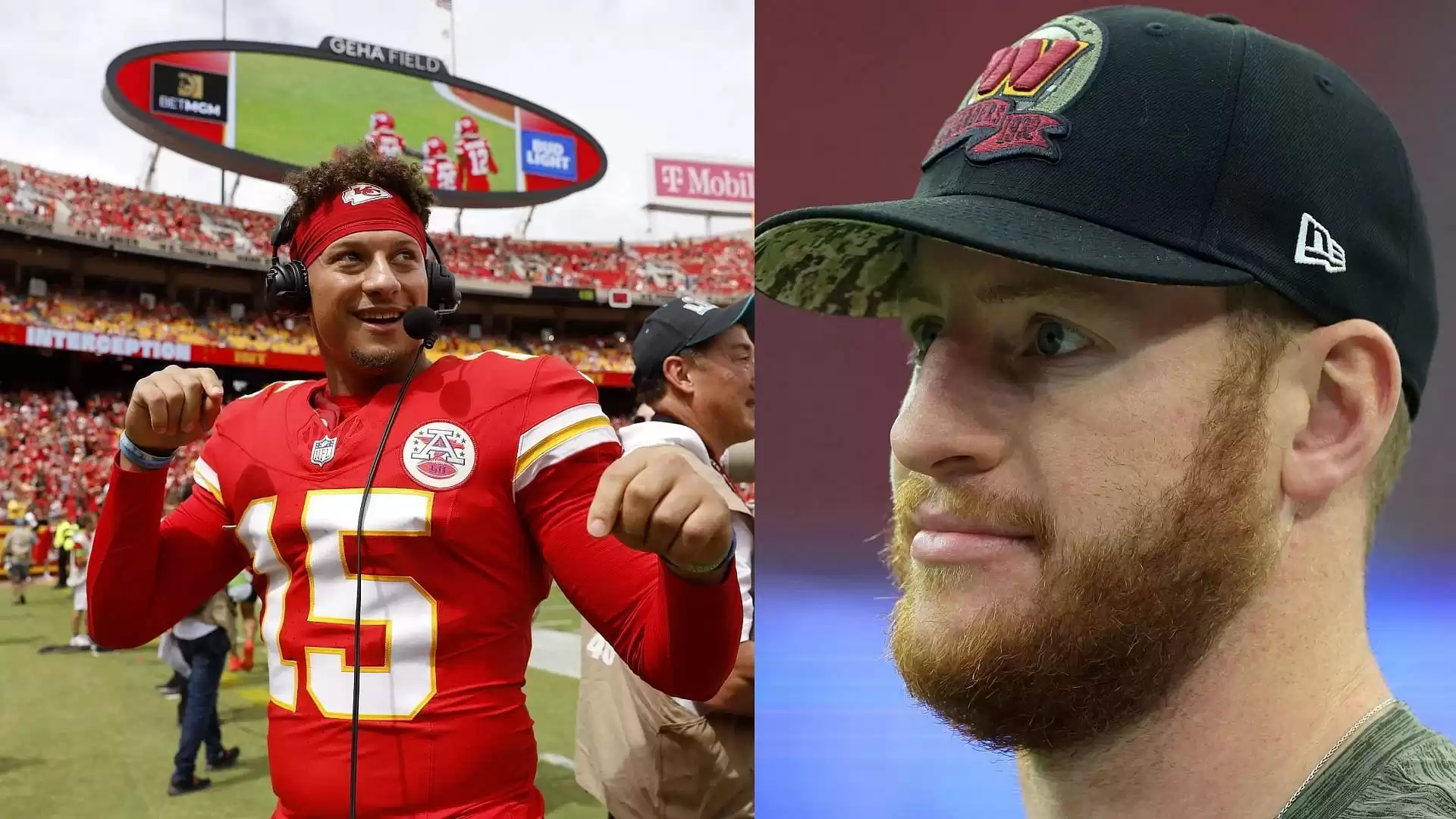 Carson Wentz Getting Linked to Patrick Mahomes' Chiefs Leaves Fans Ridiculing Former Commanders QB