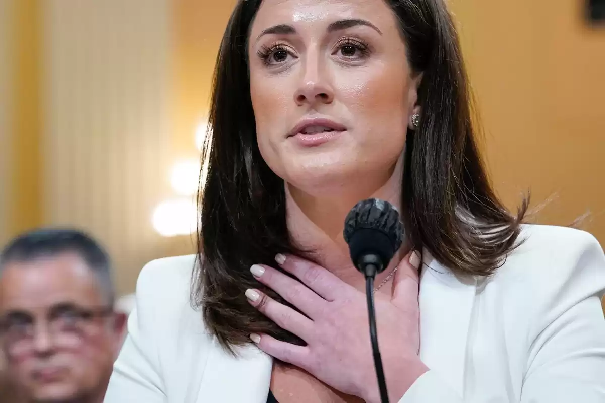 Cassidy Hutchinson Says Trump is 'Dangerous' and 'Un-American', Flees DC After Testimony