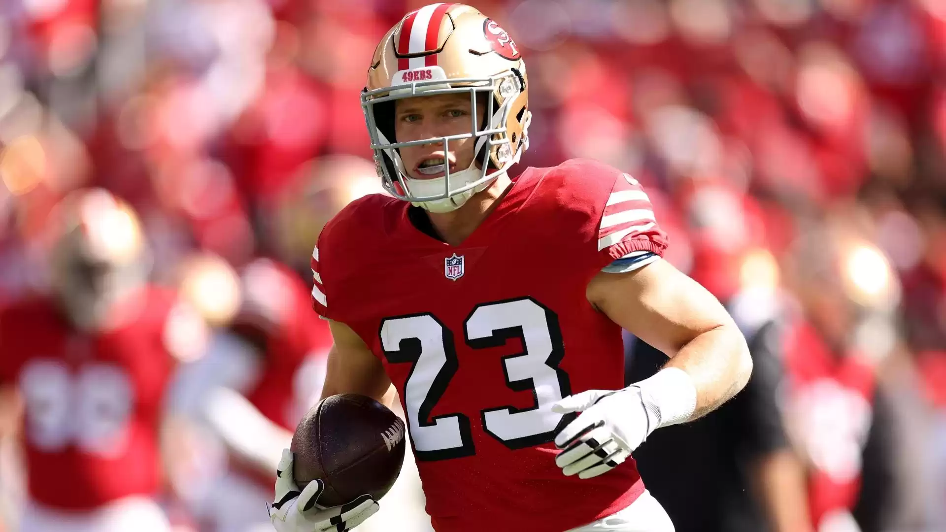 Christian McCaffrey injury update: 49ers RB out of Browns game with oblique injury