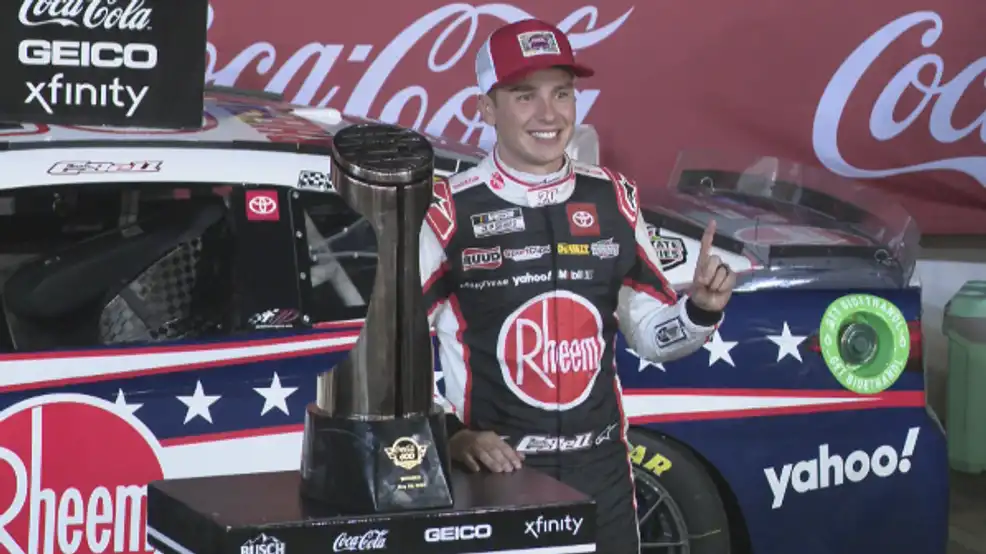 Christopher Bell wins Coca-Cola 600 in 2024