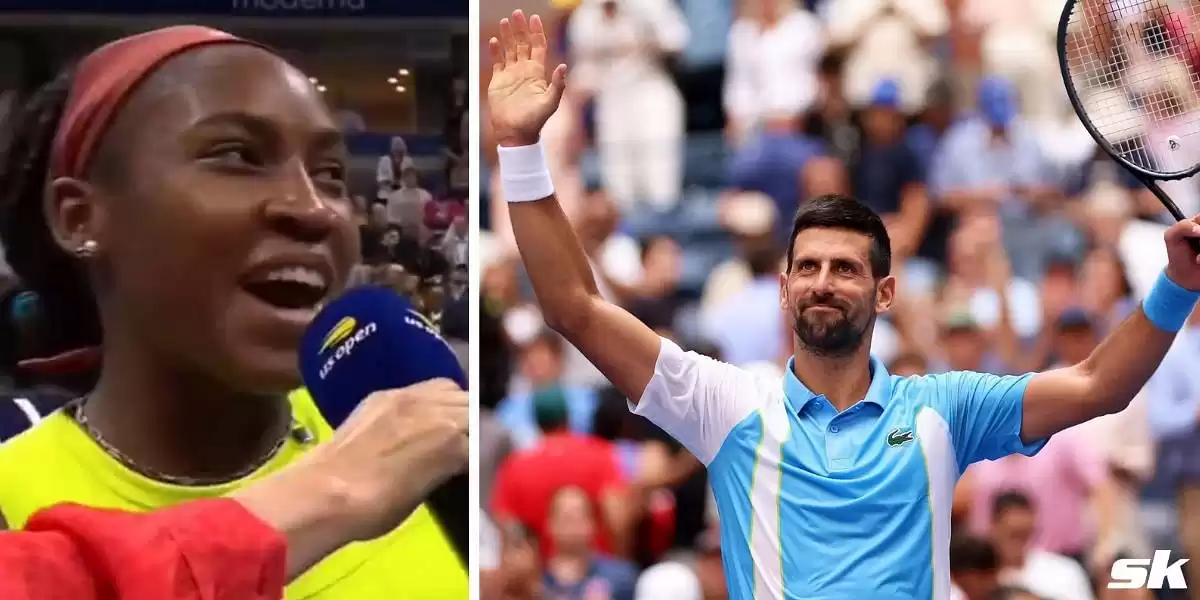 Coco Gauff announces Novak Djokovic's match after US Open 3R win on Arthur Ashe Stadium
