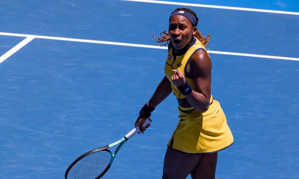 Coco Gauff worked with Andy Roddick on serve before Australian Open