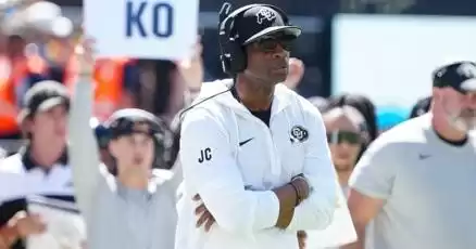 Colorado's Deion Sanders Gifts Shades as Jab at Colorado State Coach