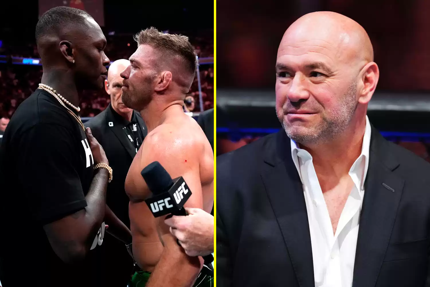 Dana White's response to controversial exchange with Israel Adesanya gains widespread attention for alleged racial implications