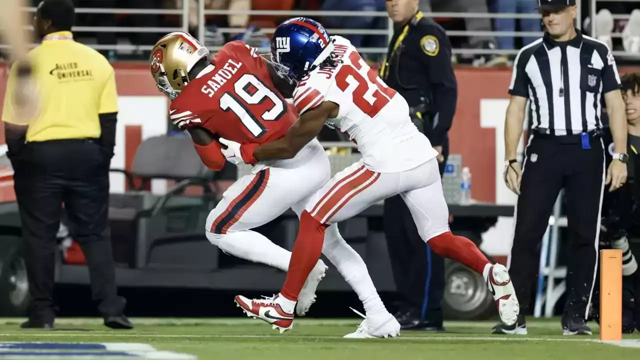 Deebo Samuel and George Kittle Lead 49ers to Victory Over Giants in Absence of Brandon Aiyuk