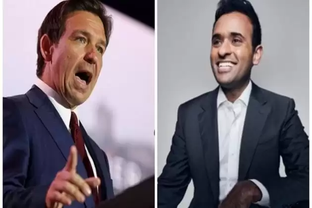 Desantis Falls, Now Tied with Indian-American Vivek Ramaswamy for 2nd in GOP Primary