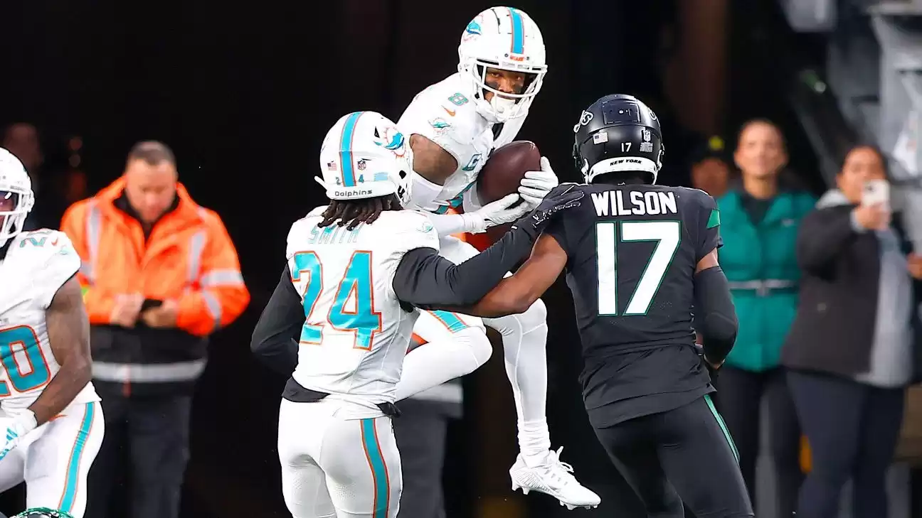 Dolphins dominate Jets and Tim Boyle with 99-yard INT