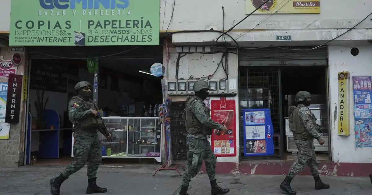 Ecuador charges 13 people arrested for breaking into TV studio during broadcast with terrorism