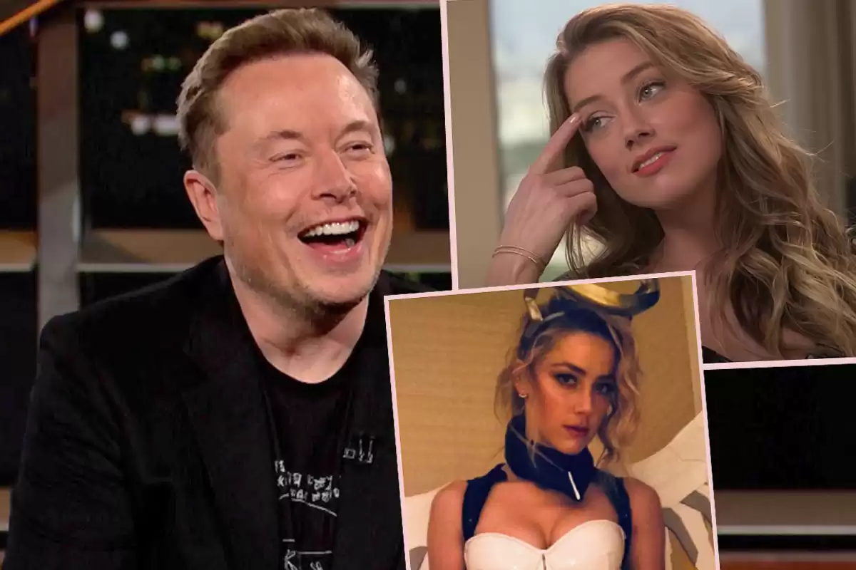 Elon Musk Reveals Amber Heard Roleplaying as Video Game Character