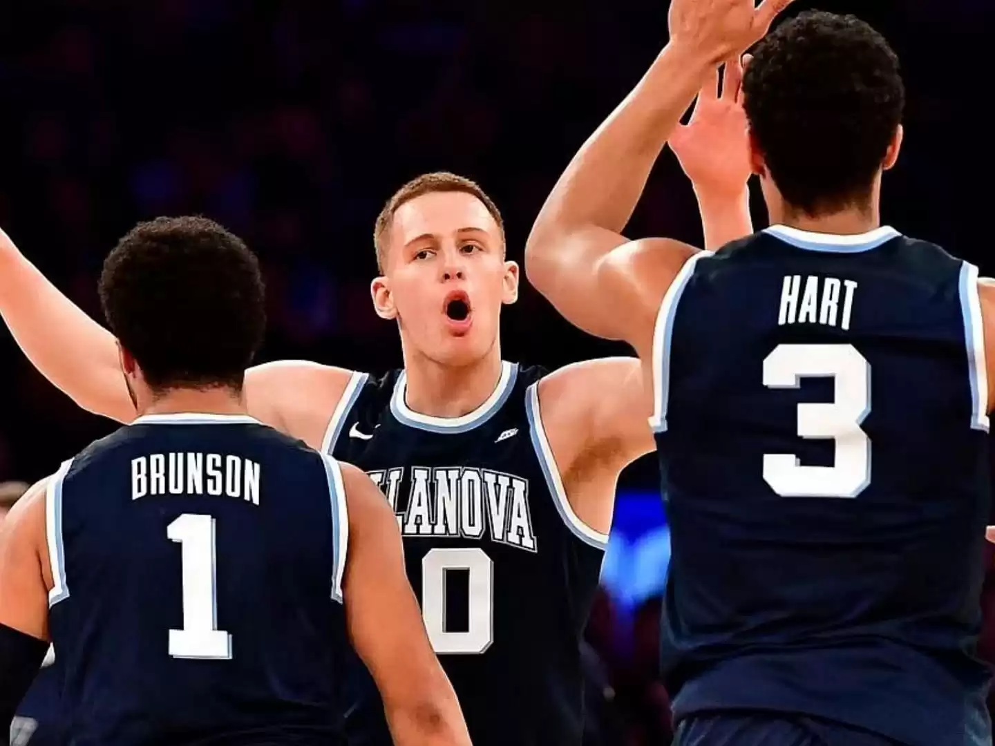 Exploring the shared college past of Donte DiVincenzo, Jalen Brunson, and Josh Hart, as we delve into the history of the newly formed Knicks trio.