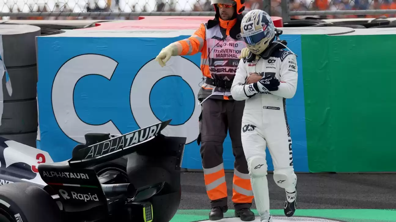 F1 Ricciardo Injury Update: Breaks Hand and Will Miss Dutch Grand Prix